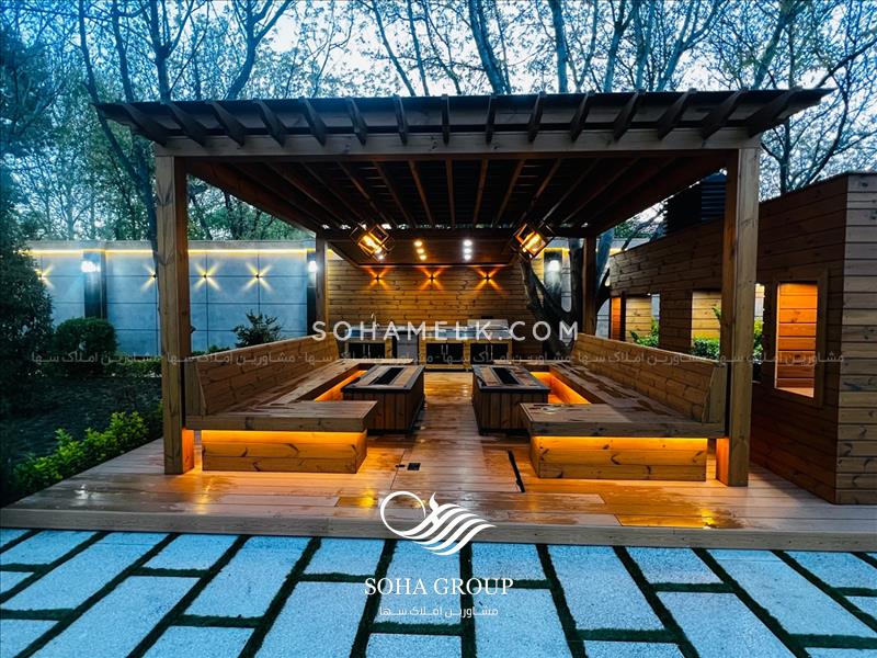 1000مترباغ ویلای فوق العاده لوکس و مدرن در شهرک والفجر شهریار