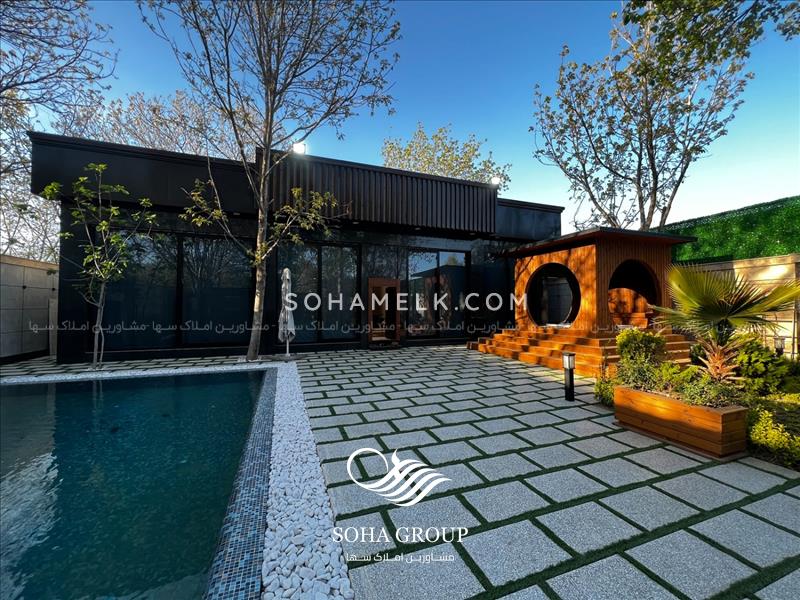 1000مترباغ ویلای فوق العاده لوکس و مدرن در شهرک والفجر شهریار