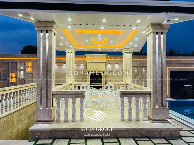 1250 متر باغ ویلای فوق العاده زیبا در دهکده ویلایی کردزار