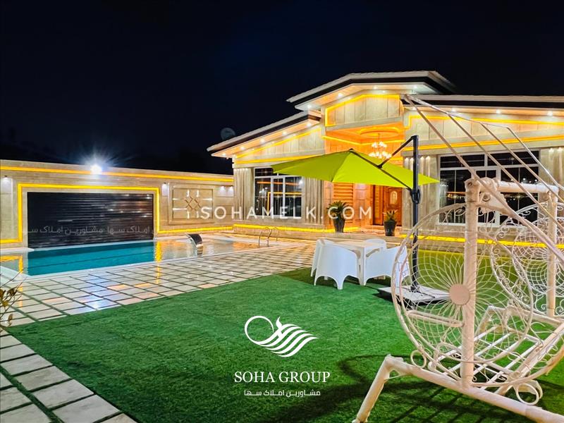 1250 متر باغ ویلای فوق العاده زیبا در دهکده ویلایی کردزار