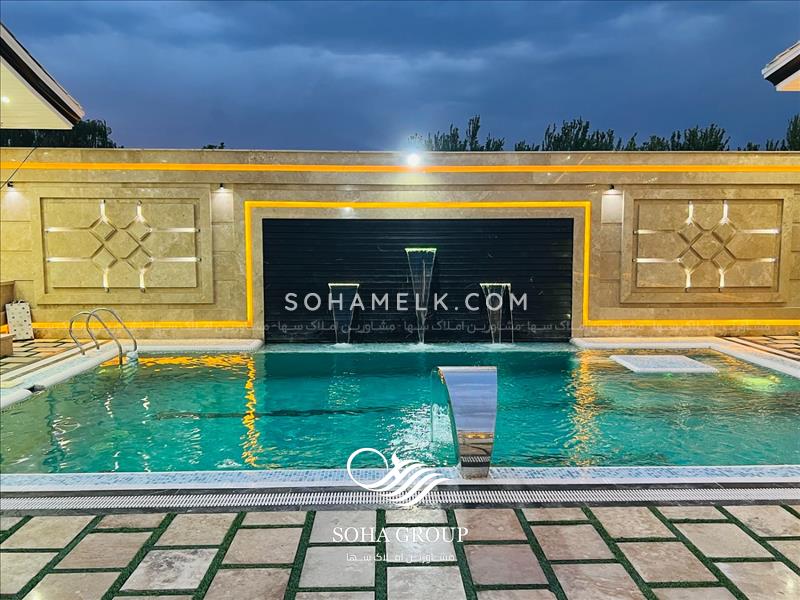 1250 متر باغ ویلای فوق العاده زیبا در دهکده ویلایی کردزار