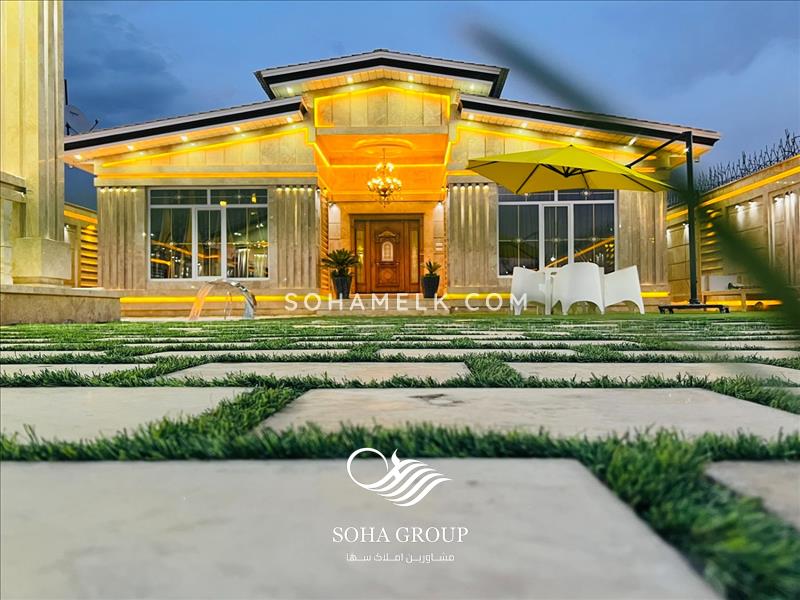 1250 متر باغ ویلای فوق العاده زیبا در دهکده ویلایی کردزار