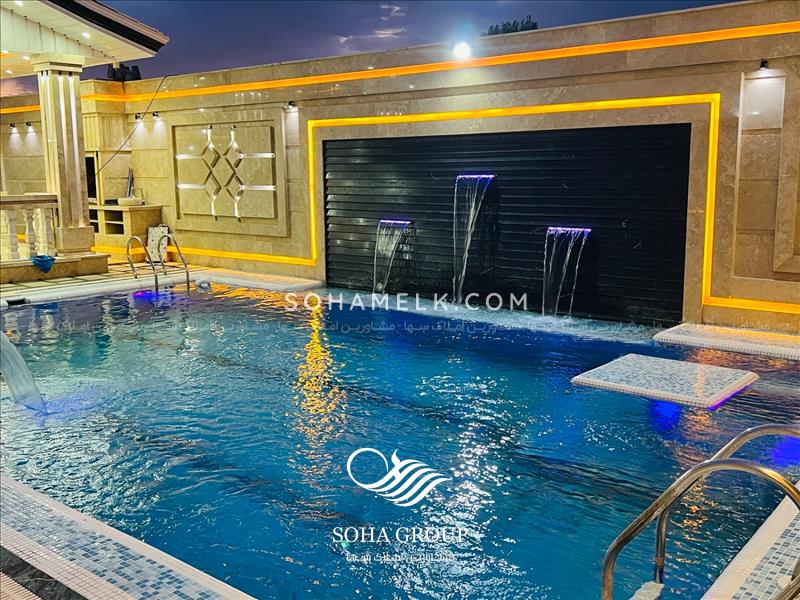 1250 متر باغ ویلای فوق العاده زیبا در دهکده ویلایی کردزار