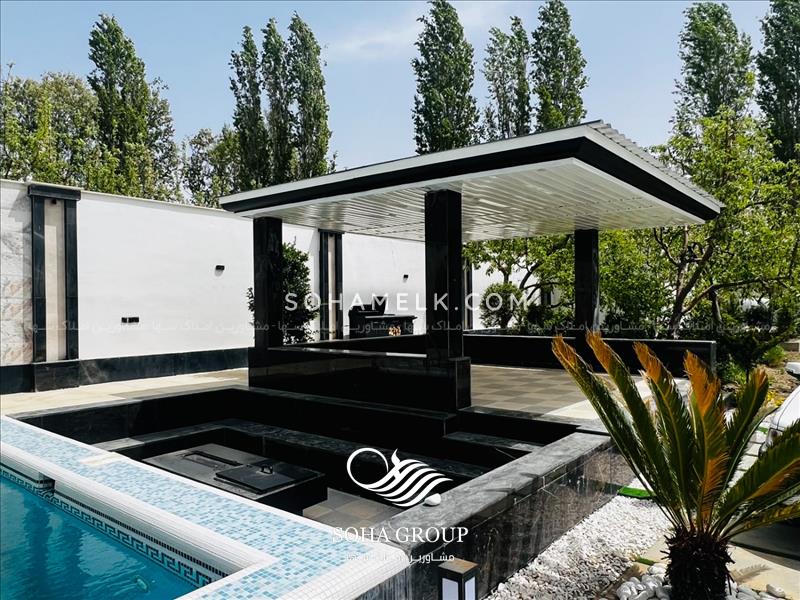 1050متر باغ ویلا فوق العاده لوکس و مدرن در کردامیر شهریار