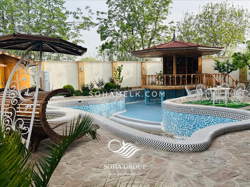 1700متر باغ ویلا فوق العاده زیبا در قلب شهریار