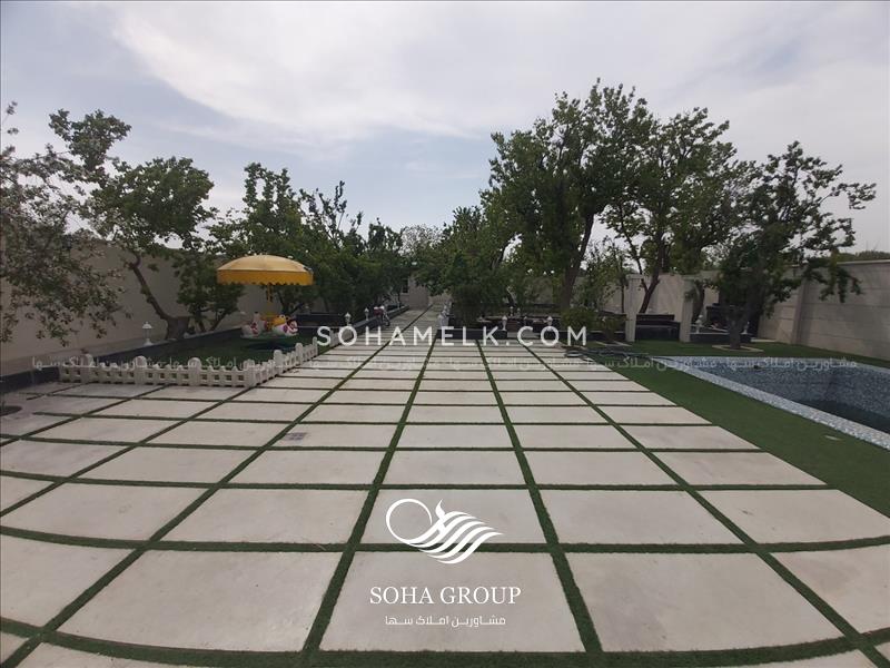 900متر باغ ویلا کلاسیک در اسفندآباد ملارد