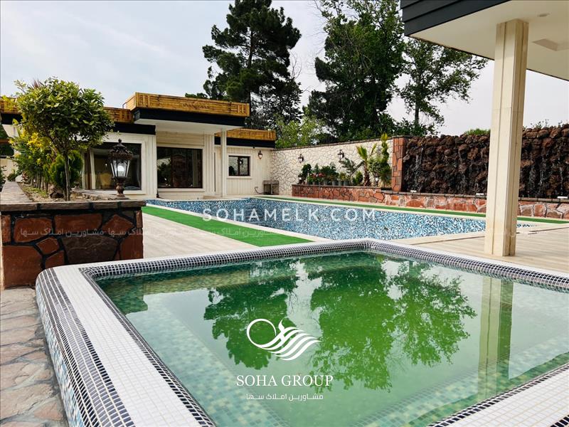 1100متر باغ ویلا مدرن و لوکس در شهریار