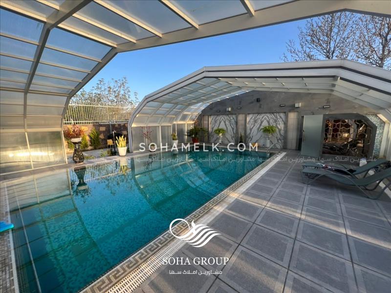 1250متر باغ ویلا لاکچری و مدرن در شهرک زعفرانیه جنوب کردان کرج