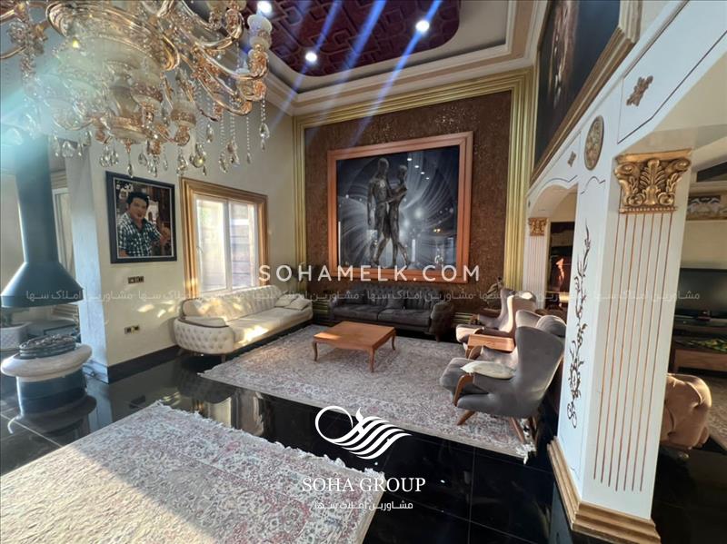 1250متر باغ ویلا لاکچری و مدرن در شهرک زعفرانیه جنوب کردان کرج