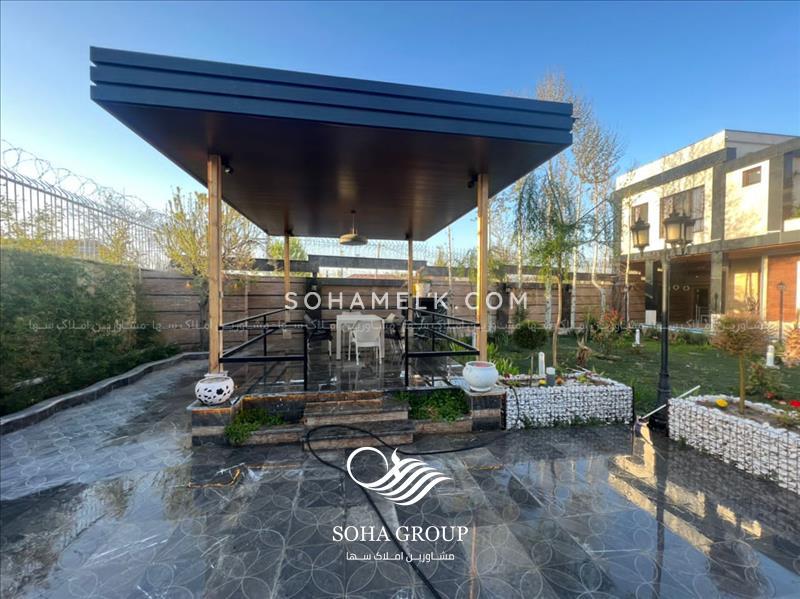 1250متر باغ ویلا لاکچری و مدرن در شهرک زعفرانیه جنوب کردان کرج