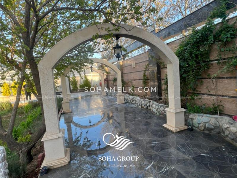 1250متر باغ ویلا لاکچری و مدرن در شهرک زعفرانیه جنوب کردان کرج