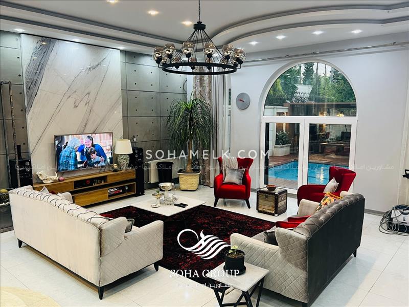 فروش 1000متر باغ ویلا فوق العاده لوکس و زیبا در دهکده ویلایی کردزار