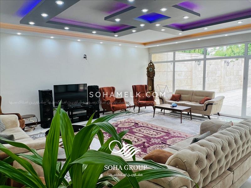 550متر باغ ویلا نقلی و مدرن در دهکده ویلایی کردزار 