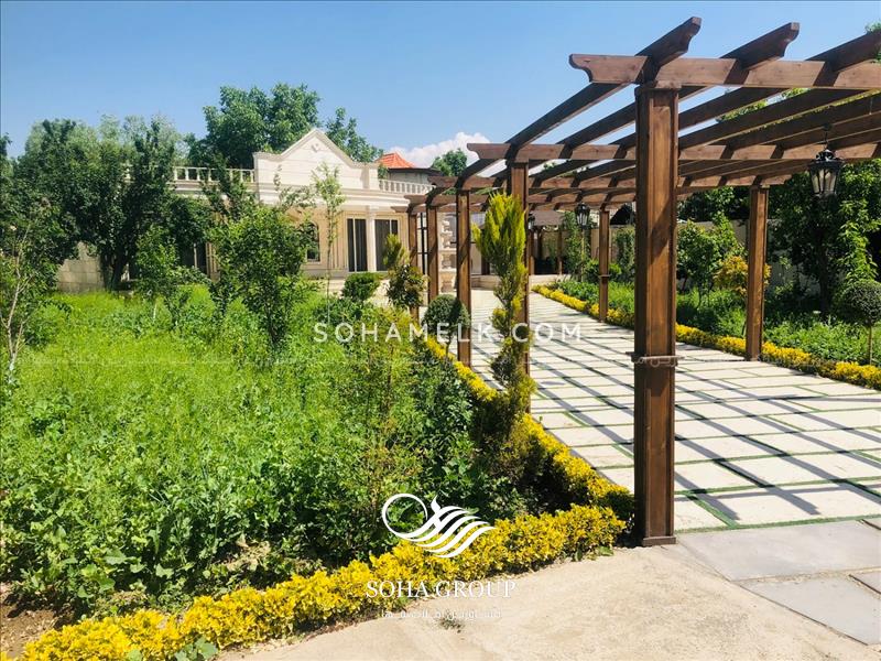 1250متر باغ ویلا کلاسیک  و زیبا در شهریار