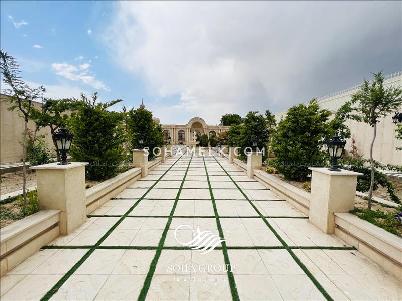 1200متر باغ ویلا کلاسیک و فوق العاده زیبا در دهکده ویلایی کردزار