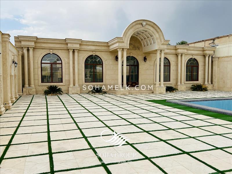 1200متر باغ ویلا کلاسیک و فوق العاده زیبا در دهکده ویلایی کردزار