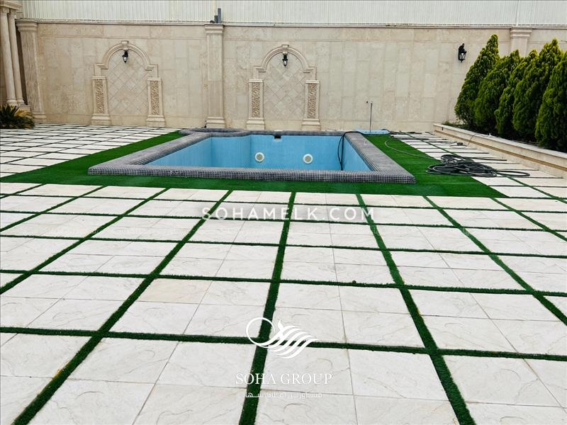 1200متر باغ ویلا کلاسیک و فوق العاده زیبا در دهکده ویلایی کردزار