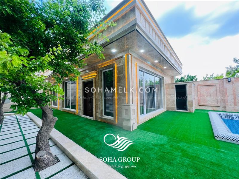 860متر باغ ویلا کلاسیک و سرسبز در لم آباد ملارد