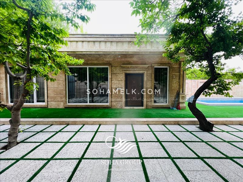 860متر باغ ویلا کلاسیک و سرسبز در لم آباد ملارد