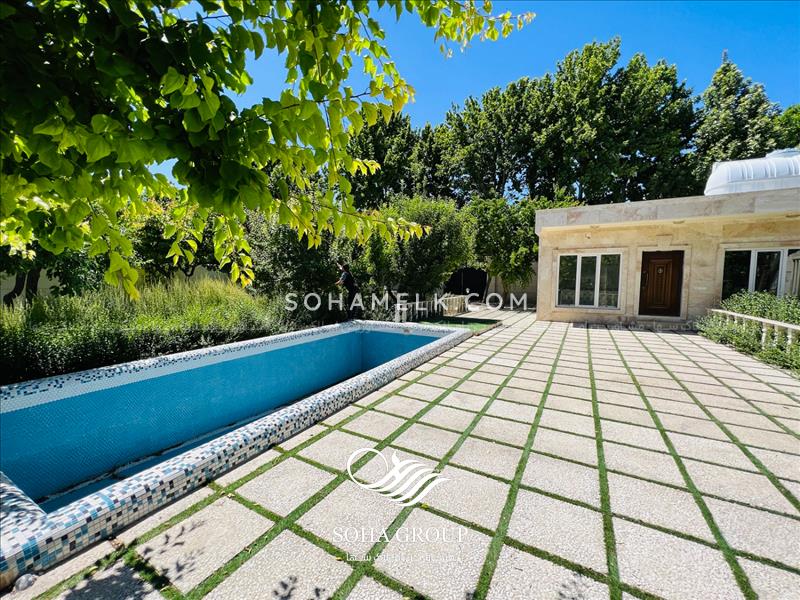 600متر باغ ویلا زیبا و شیک همراه با پایانکار در لم آباد ملارد