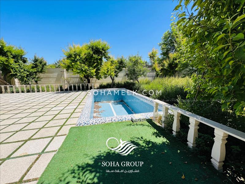 600متر باغ ویلا زیبا و شیک همراه با پایانکار در لم آباد ملارد