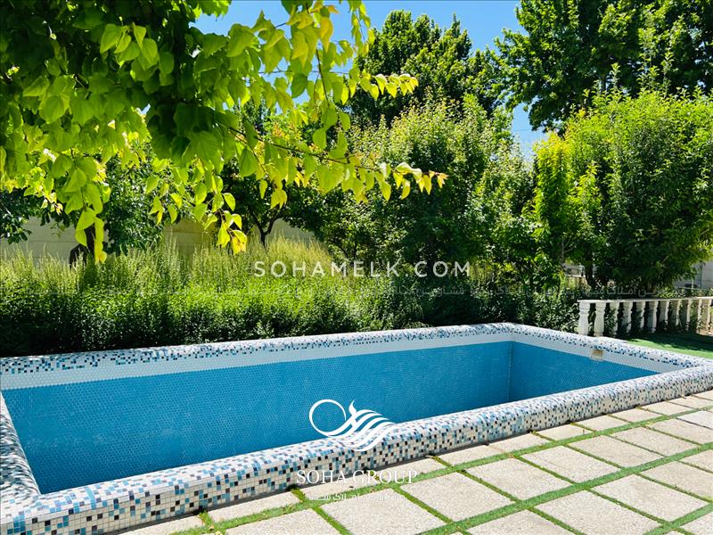 600متر باغ ویلا زیبا و شیک همراه با پایانکار در لم آباد ملارد