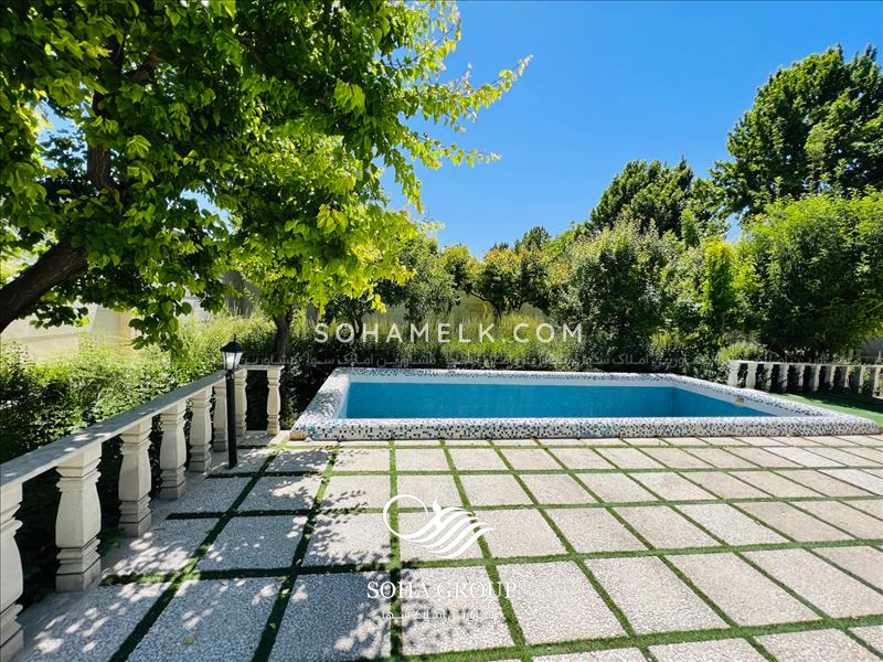 600متر باغ ویلا زیبا و شیک همراه با پایانکار در لم آباد ملارد