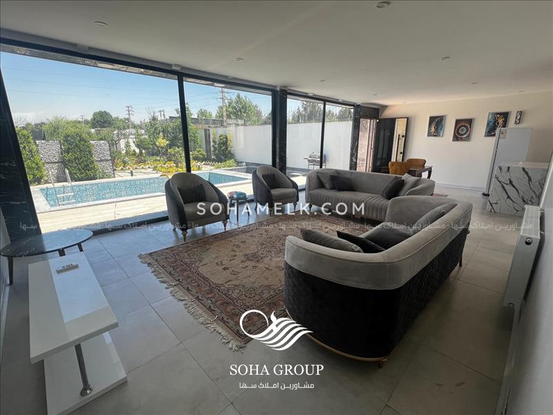 500 متر باغ ویلا مدرن و نقلی در منطقه صفادشت