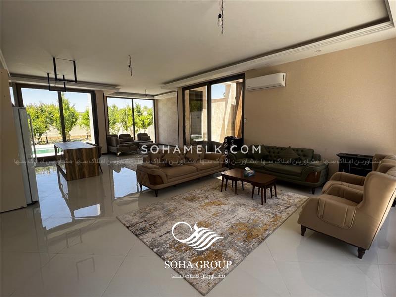 1000متر باغ ویلا با طراحی مدرن و شیک در منطقه صفادشت 