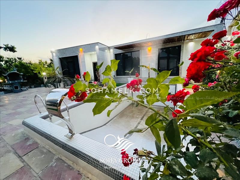 1000متر باغ ویلا مدرن و زیبا در ابراهیم آباد شهریار