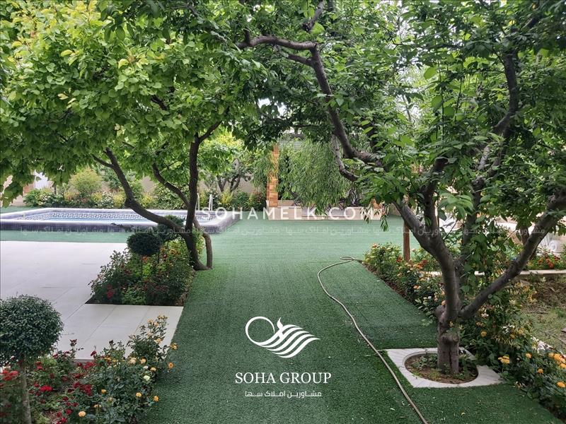 1070متر باغ ویلا سرسبز و زیبا در منطقه شهریار