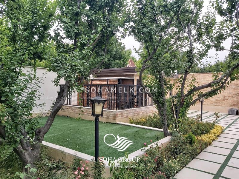 1070متر باغ ویلا سرسبز و زیبا در منطقه شهریار