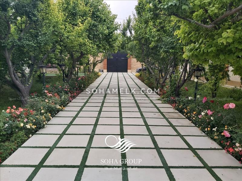 1070متر باغ ویلا سرسبز و زیبا در منطقه شهریار
