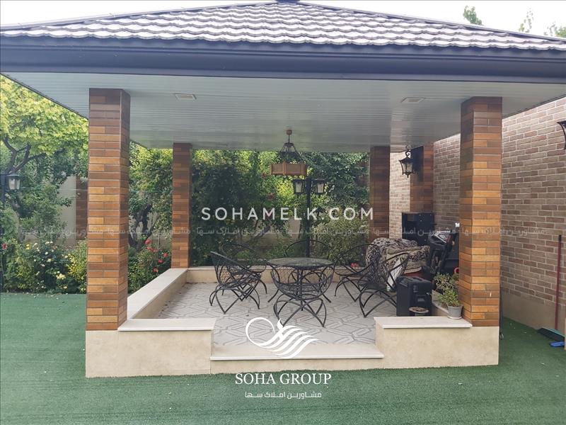 1070متر باغ ویلا سرسبز و زیبا در منطقه شهریار