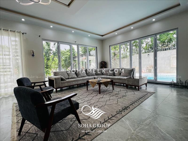 750متر باغ ویلا فوق العاده زیبا با نامه جهاد در لم آباد ملارد