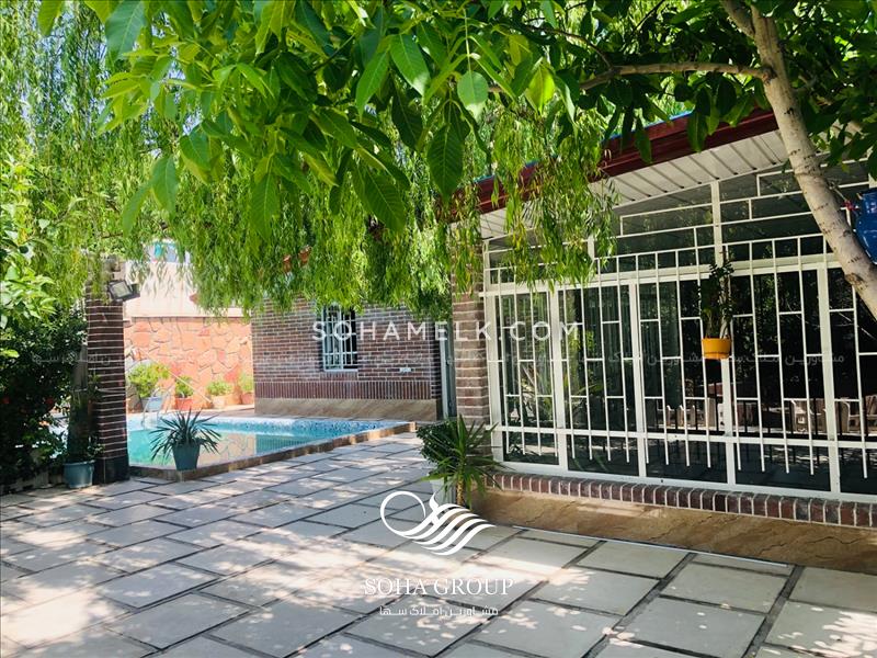 800متر باغ ویلا سرسبز و زیبا در خوشنام ملارد