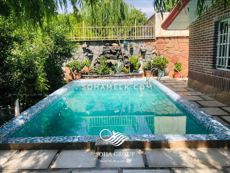 800متر باغ ویلا سرسبز و زیبا در خوشنام ملارد