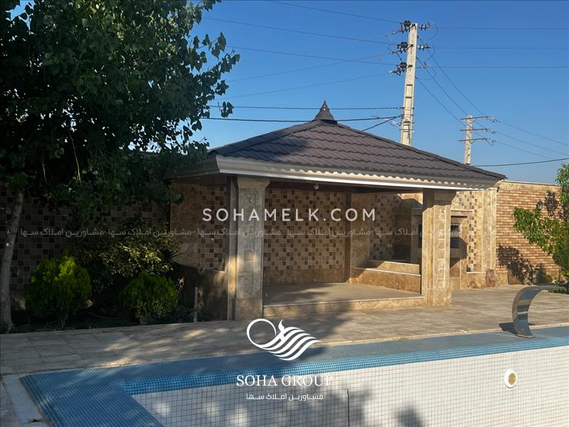 1600متر باغ ویلا کلاسیک در مهرچین ملارد