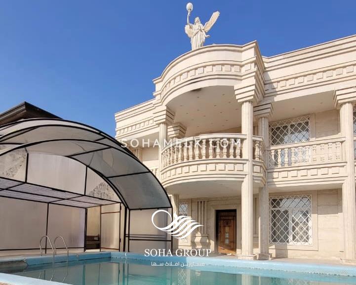 1000متر باغ ویلا کلاسیک در شهرک زعفرانیه جنوب کردان کرج