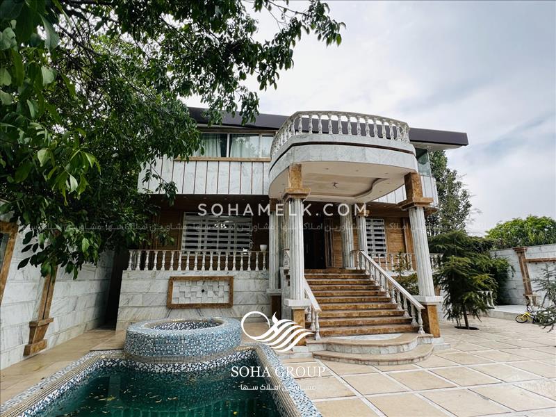 1000 متر باغ ویلا دوبلکس و لاکچری در منطقه شهریار