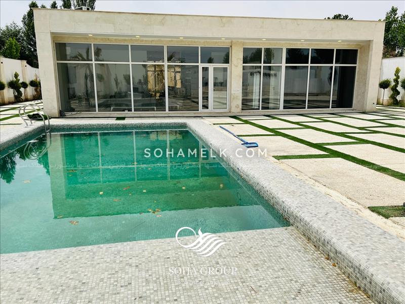 رهن و اجاره سالانه 850متر باغ ویلا لوکس و مدرن در منطقه ملارد