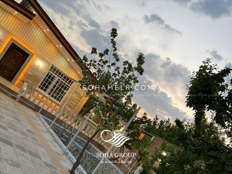 1200 متر باغ ویلا در دهکده ویلایی کردزار 