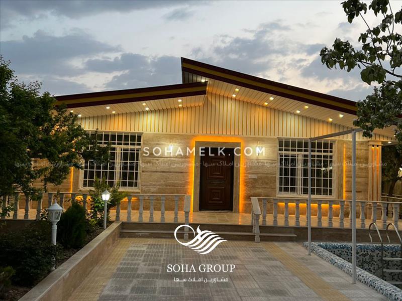 1200 متر باغ ویلا در دهکده ویلایی کردزار 