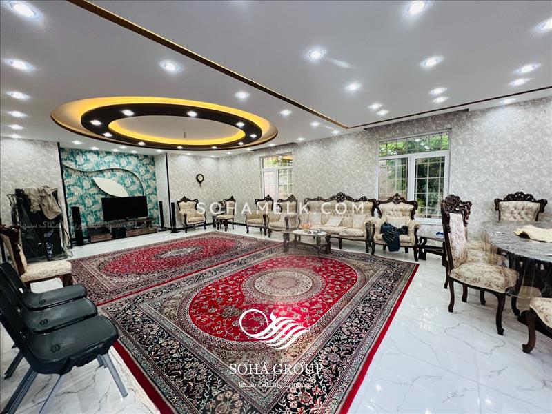 1200 متر باغ ویلا در دهکده ویلایی کردزار 