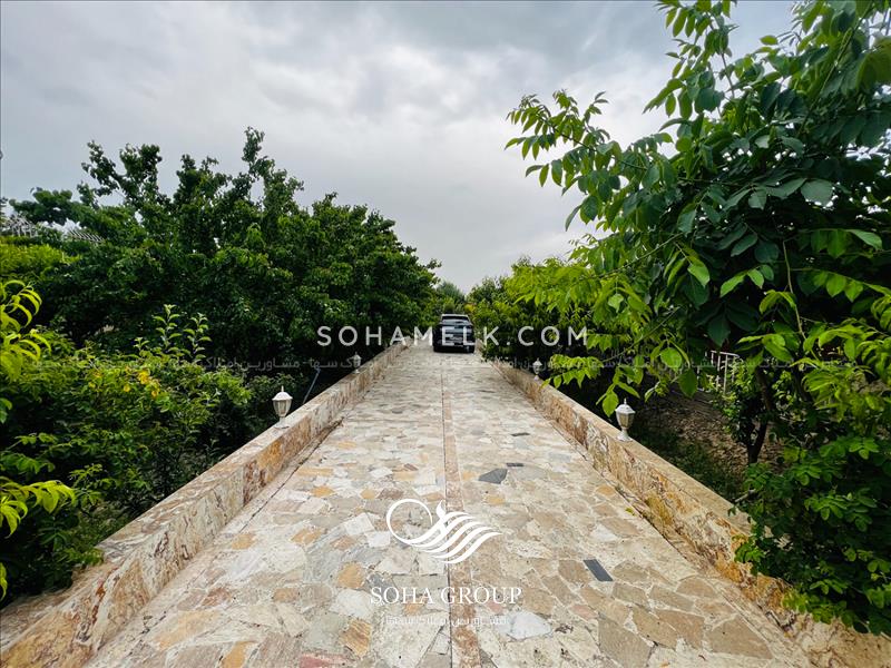 1000 متر باغ فوق العاده زیبا و سرسبز در باغدشت شهریار