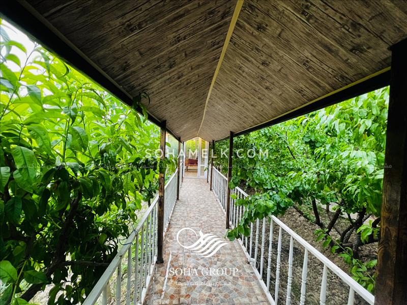 1000 متر باغ فوق العاده زیبا و سرسبز در باغدشت شهریار