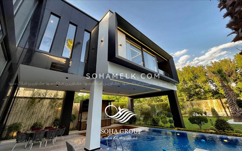 1056 متر باغ ویلا مدرن و لاکچری در  شهرک جهان ویلا (تهراندشت کرج)
