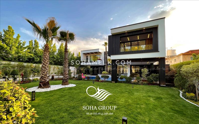 1056 متر باغ ویلا مدرن و لاکچری در  شهرک جهان ویلا (تهراندشت کرج)