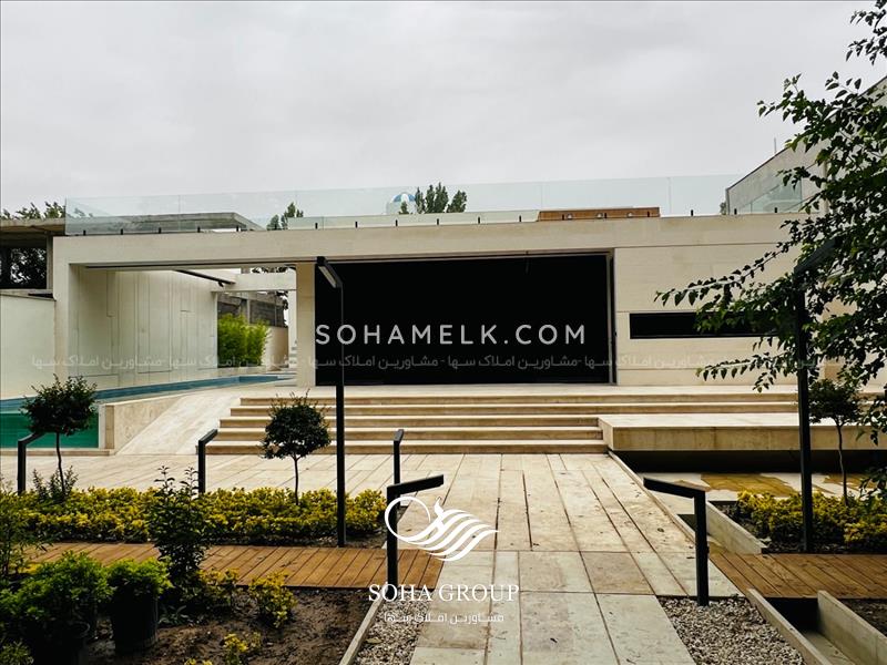 1500متر باغ ویلا با طراحی فوق العاده جذاب در منطقه صفادشت