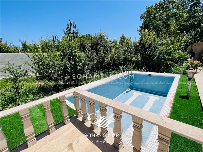 800 متر باغ ویلا کلاسیک داخل بافت در وحیدیه شهریار